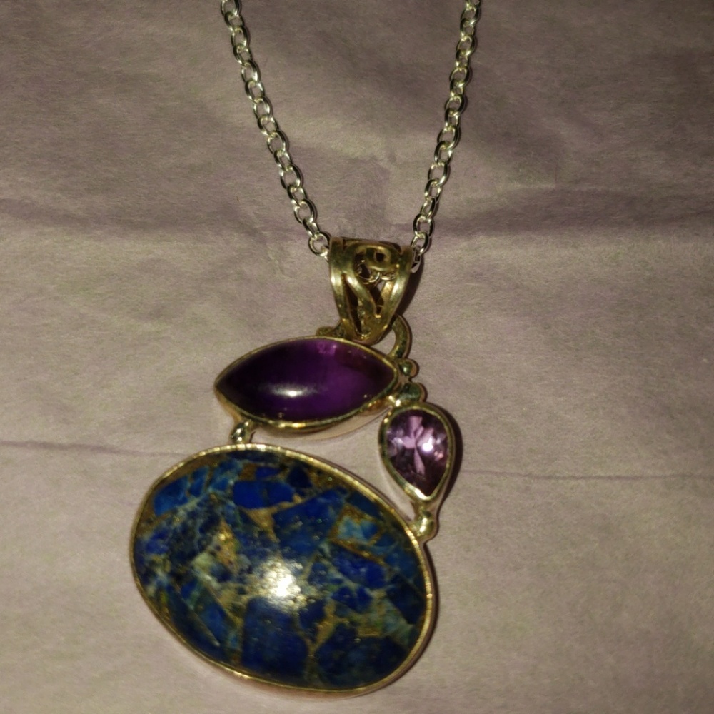 Boutique semi precious necklace - Picture 4 of 4